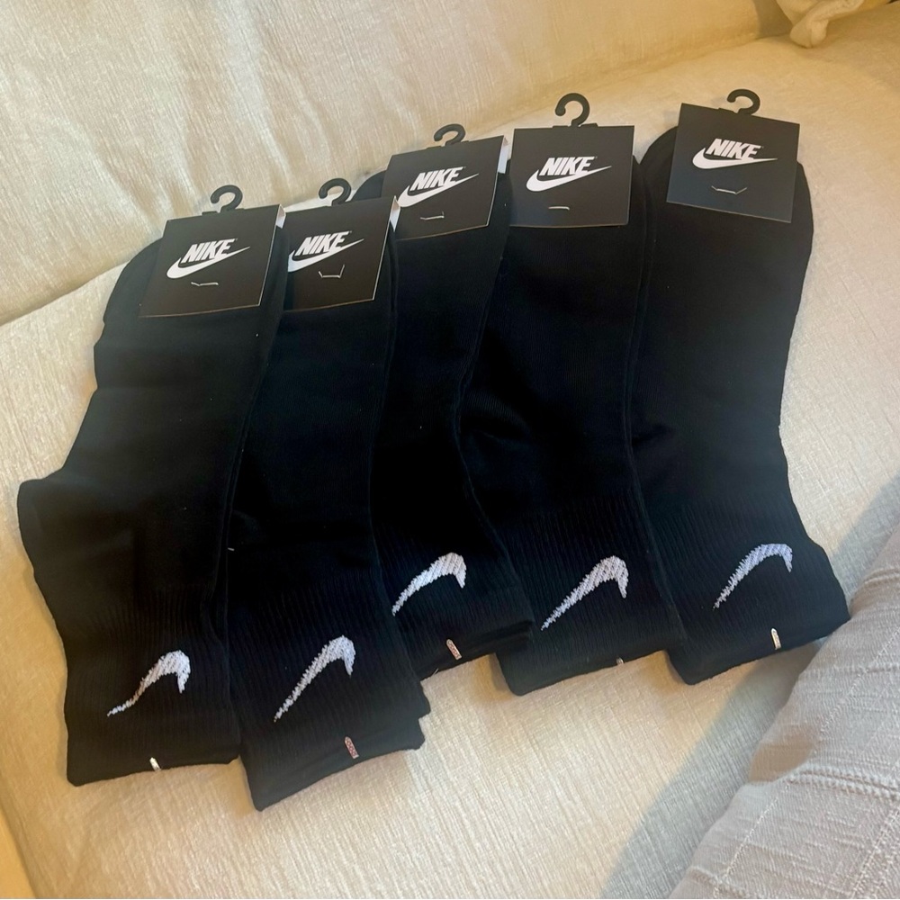 Nike Black and White Women's Socks
